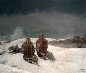 Below Zero by Winslow Homer Oil Painting