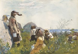 Berry Pickers by Winslow Homer Oil Painting