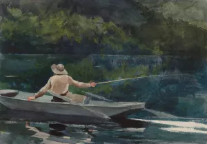 Casting, Number Two by Winslow Homer Oil Painting