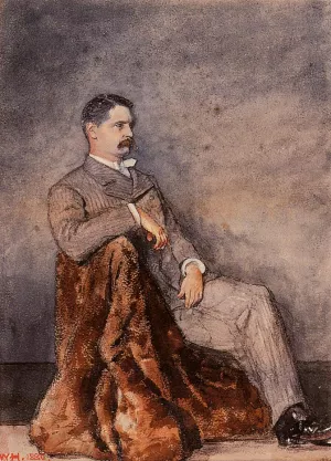 Charles Savage Homer, Jr by Winslow Homer Oil Painting