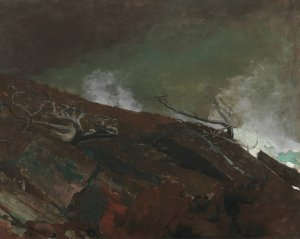 Coast of Maine by Winslow Homer Oil Painting
