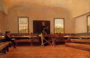Country School by Winslow Homer Oil Painting