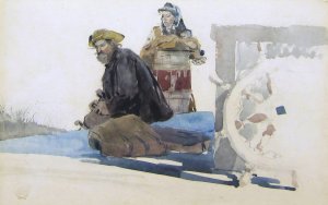 Deck Passengers by Winslow Homer Oil Painting