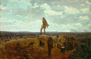 Defiance; Inviting a Shot Before Petersburg by Winslow Homer Oil Painting