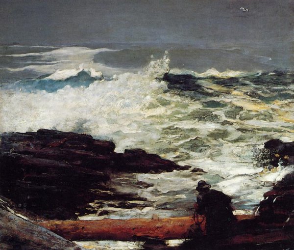 Main Product Photo of Driftwood Painting by Winslow Homer