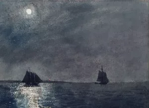 Eastern Point Light by Winslow Homer Oil Painting