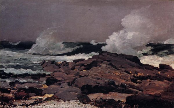Main Product Photo of Eastern Point, Prout's Neck Painting by Winslow Homer