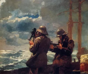 Eight Bells Oil painting by Winslow Homer