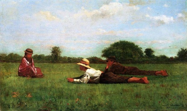 Main Product Photo of Enchanted Painting by Winslow Homer