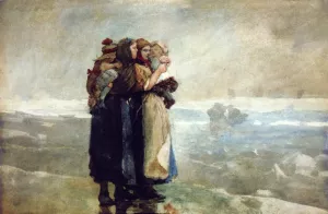 Forebodings by Winslow Homer - Oil Painting Reproduction