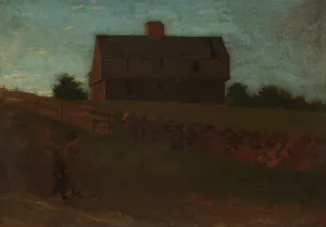 Garrison House, York, Maine by Winslow Homer Oil Painting