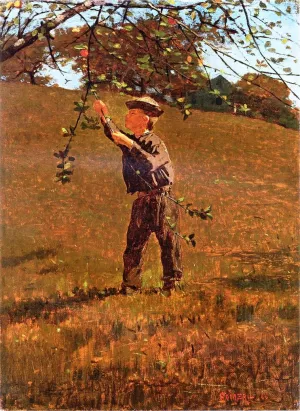 Green Apples by Winslow Homer Oil Painting
