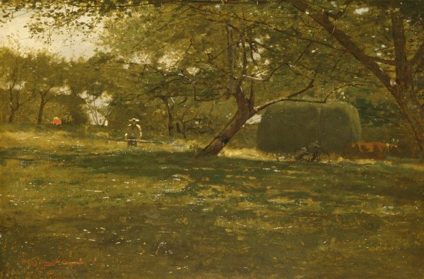 Main Product Photo of Harvest Scene  Painting by Winslow Homer