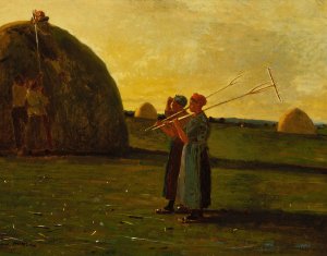 Haymakers by Winslow Homer Oil Painting