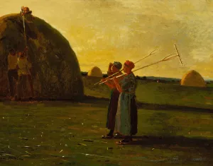 Haymakers by Winslow Homer Oil Painting