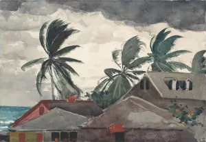 Hurricane, Bahamas by Winslow Homer Oil Painting