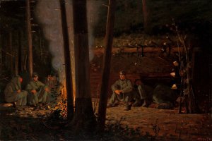 In Front of Yorktown by Winslow Homer Oil Painting