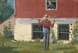 In the Garden by Winslow Homer Oil Painting