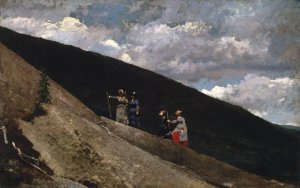 In the Mountains by Winslow Homer Oil Painting