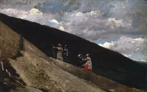 In the Mountains by Winslow Homer Oil Painting