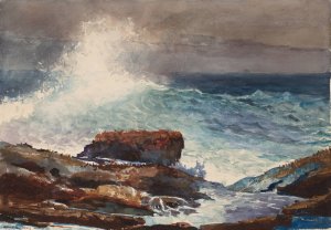 Incoming Tide, Scarboro, Maine by Winslow Homer Oil Painting