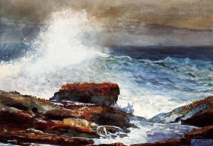 Incoming Tide by Winslow Homer Oil Painting