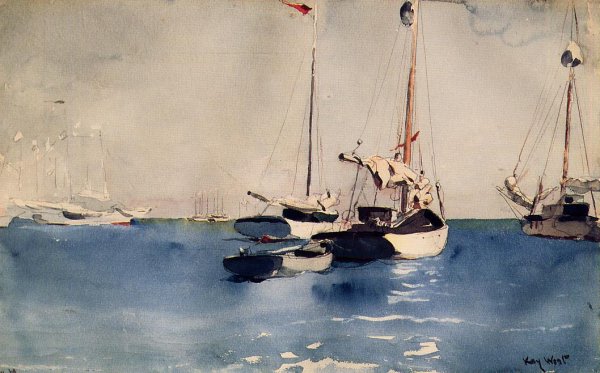 Main Product Photo of Key West Painting by Winslow Homer
