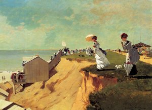 Long Branch, New Jersey Oil painting by Winslow Homer