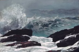 Maine Coast by Winslow Homer Oil Painting