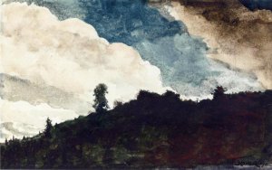 Morning - The Morning Mist Oil painting by Winslow Homer