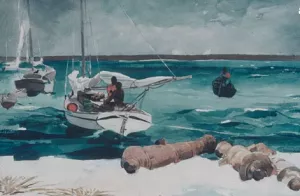 Nassau painting by Winslow Homer