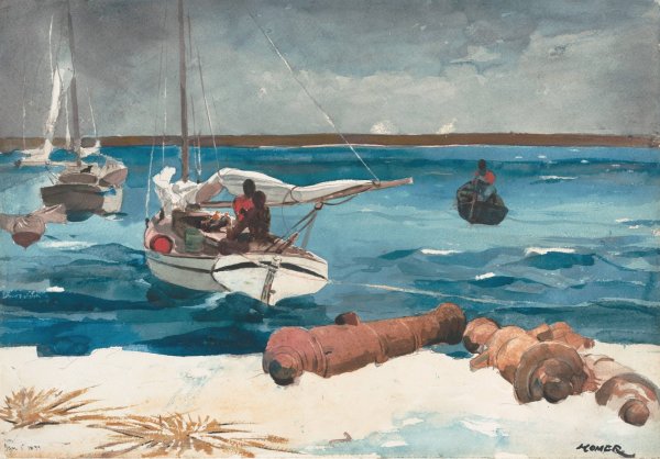 Main Product Photo of Nassau  Painting by Winslow Homer