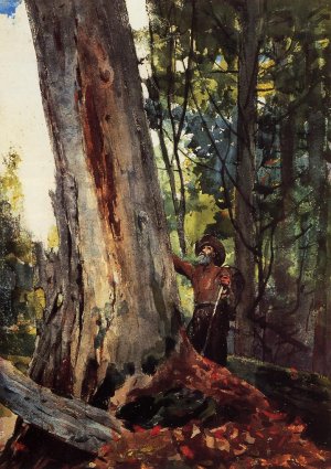 Old Friends Oil painting by Winslow Homer