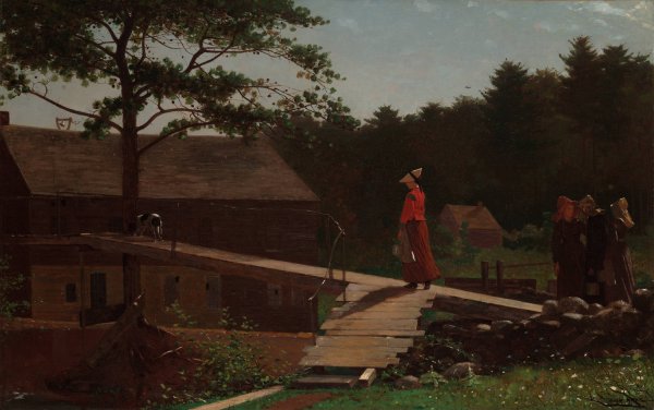 Main Product Photo of Old Mill  Painting by Winslow Homer