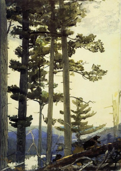 Old Settlers by Winslow Homer - Hand-Painted Oil Painting Reproduction