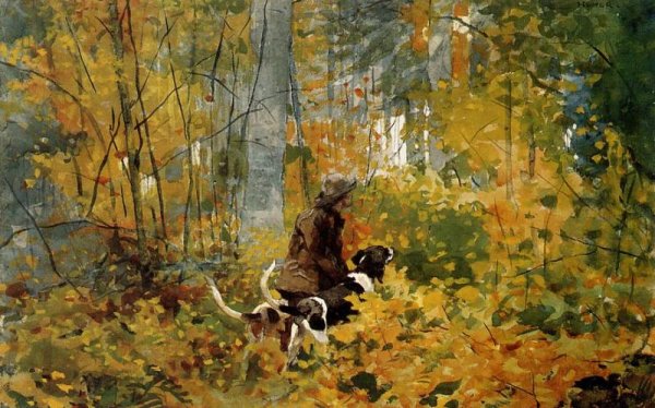 Main Product Photo of On the Trail Painting by Winslow Homer