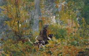 On the Trail by Winslow Homer Oil Painting