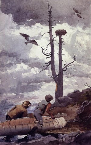 Osprey's Nest by Winslow Homer Oil Painting