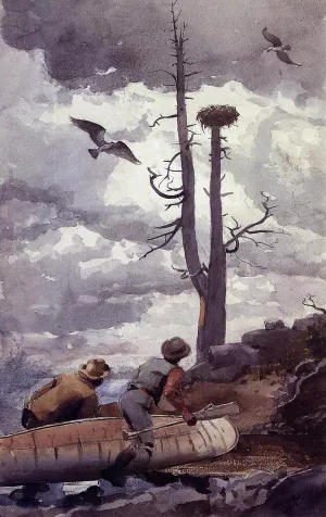 Osprey's Nest by Winslow Homer Oil Painting