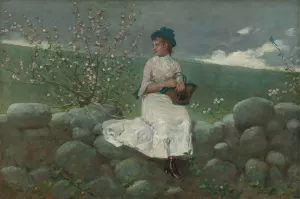 Peach Blossoms by Winslow Homer Oil Painting