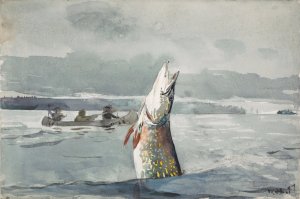 Pike, Lake St. John by Winslow Homer Oil Painting