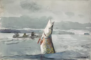 Pike, Lake St. John by Winslow Homer Oil Painting