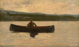 Playing a ish by Winslow Homer Oil Painting