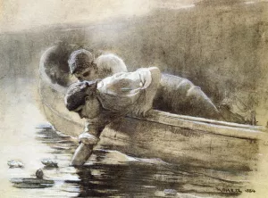 Pond Lilies by Winslow Homer Oil Painting