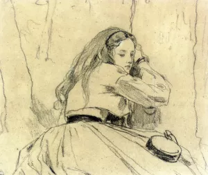 Portrait of Elizabeth Grant by Winslow Homer Oil Painting