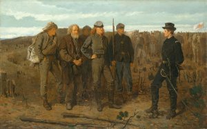 Prisoners from the Front by Winslow Homer Oil Painting