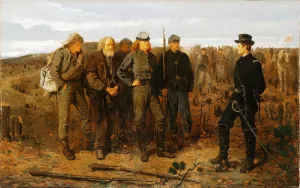 Prisoners from the Front by Winslow Homer Oil Painting