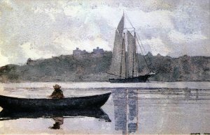 Reflections by Winslow Homer Oil Painting