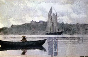 Reflections by Winslow Homer Oil Painting