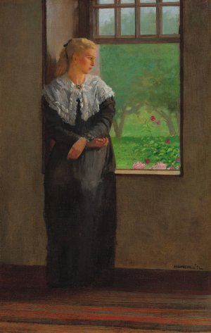 Reverie by Winslow Homer Oil Painting